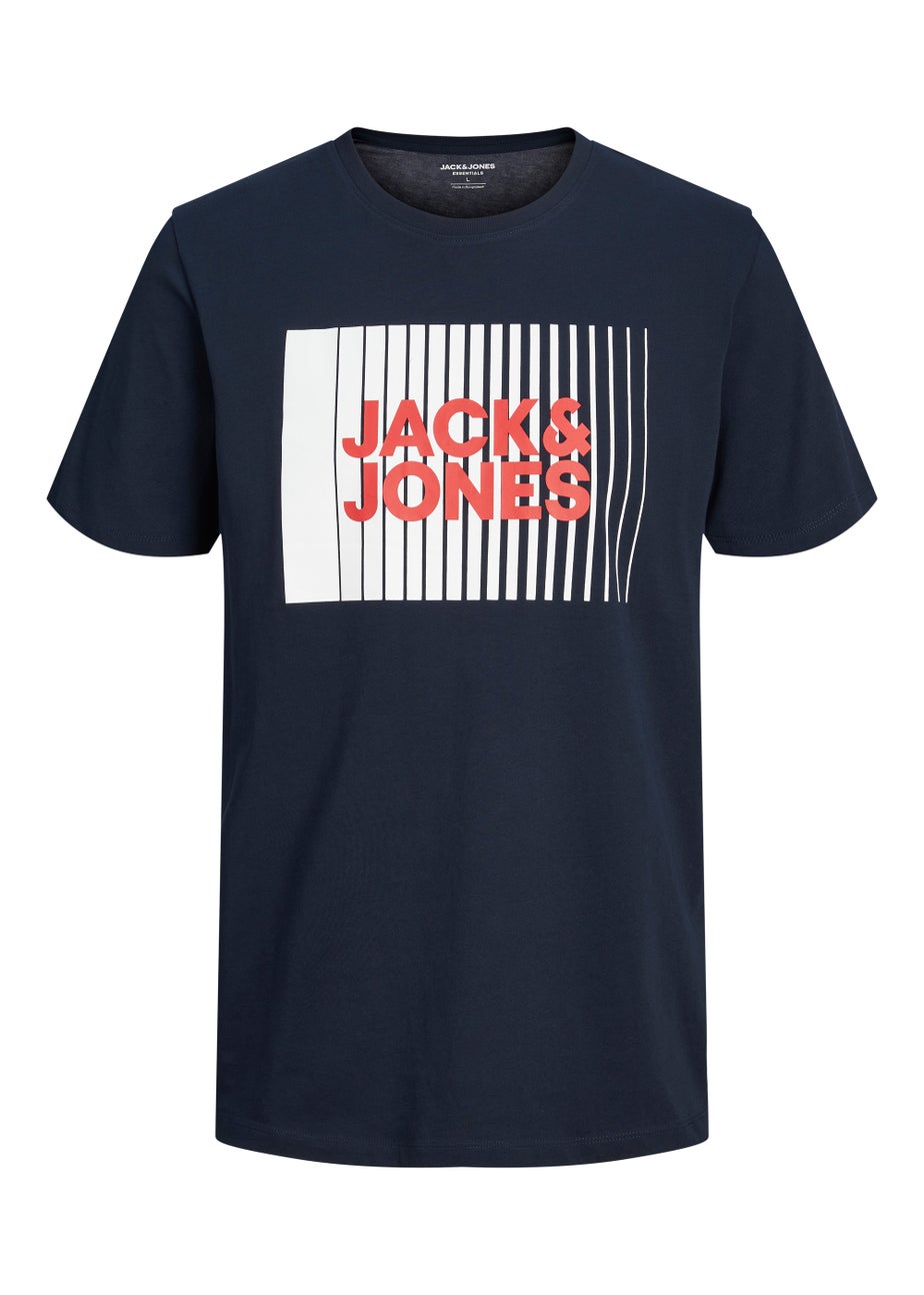 Jack & Jones Kids Navy Logo T-Shirt (6-16yrs)