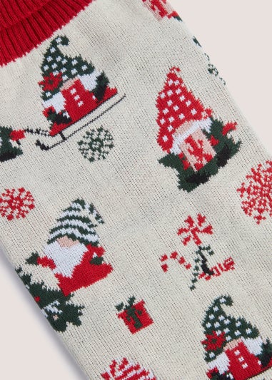 Multicoloured Christmas Gonk Pet Jumper