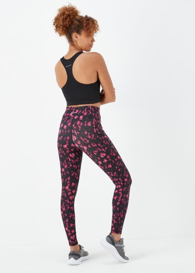 Souluxe Pink Print Sports Leggings