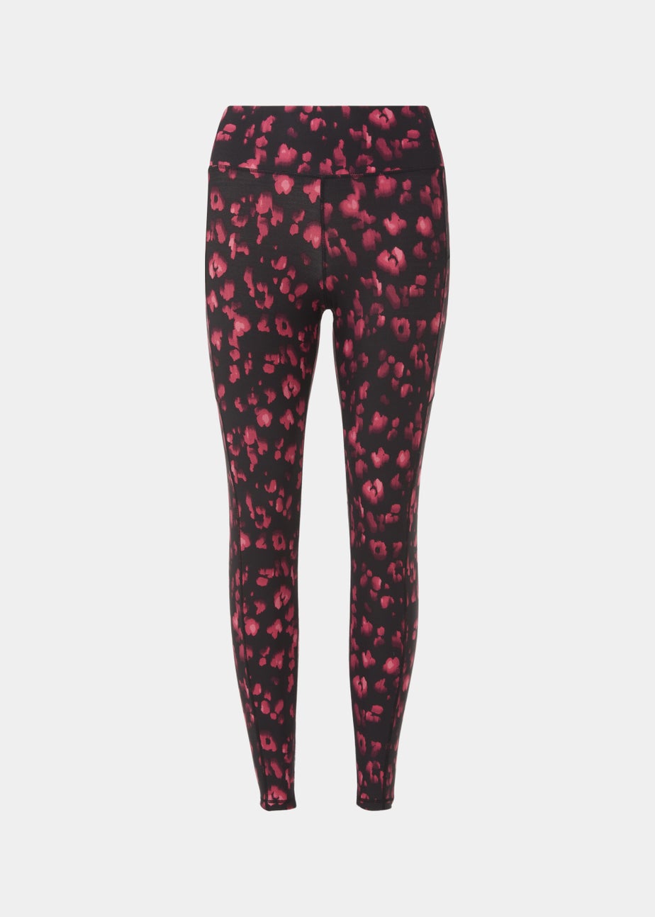 Souluxe Pink Print Sports Leggings