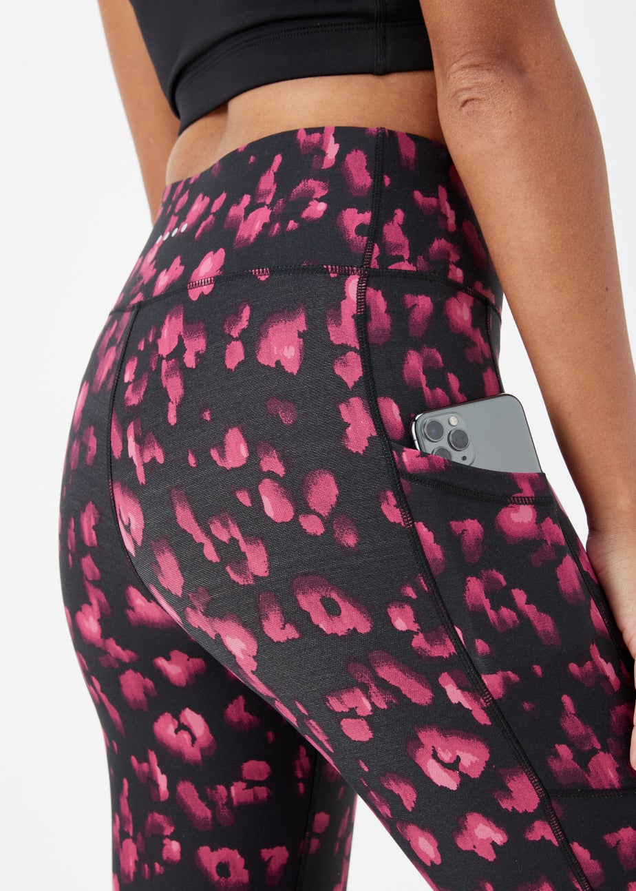 Souluxe Pink Print Sports Leggings