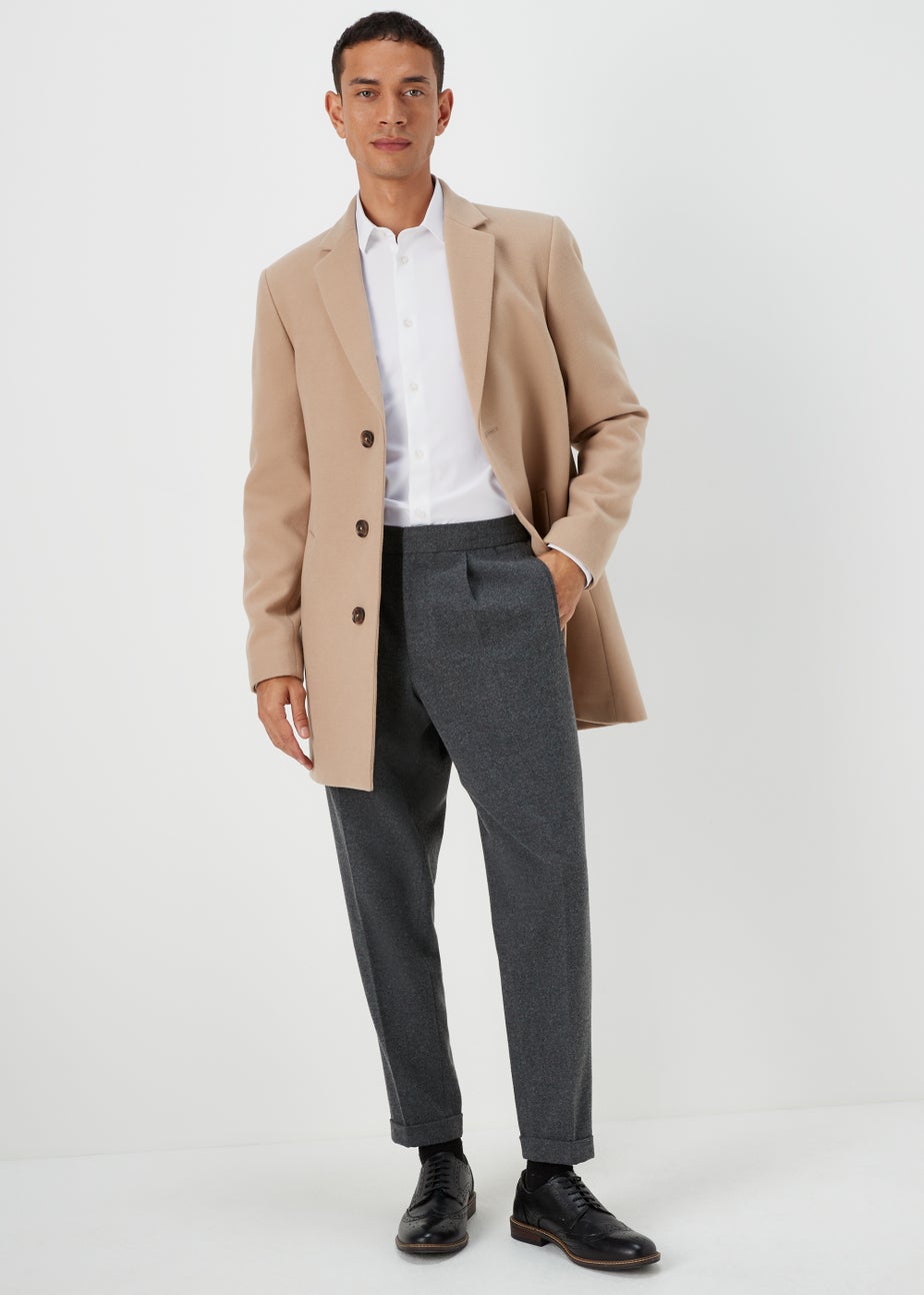 Taylor & Wright White 4 Way Stretch Slim Fit Shirt