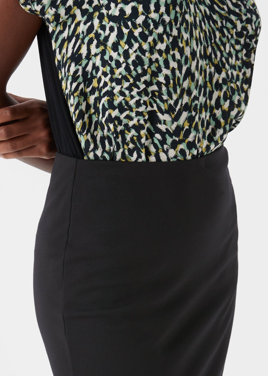 Et Vous Black Ponte Skirt