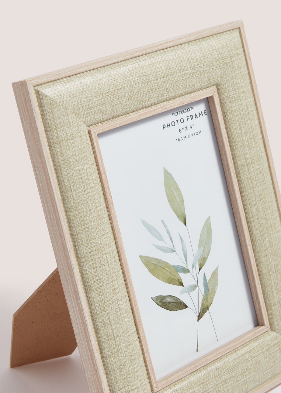 Linen Photo Frame (6x4in)
