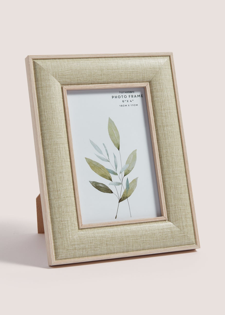 Linen Photo Frame (6x4in)