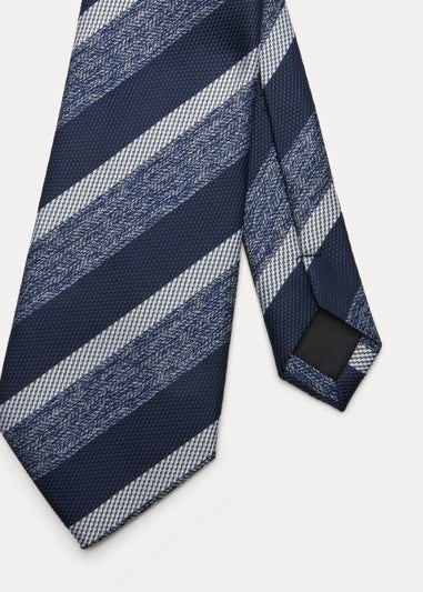 Taylor & Wright Navy Stripe Tie