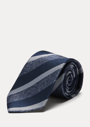 Taylor & Wright Navy Stripe Tie
