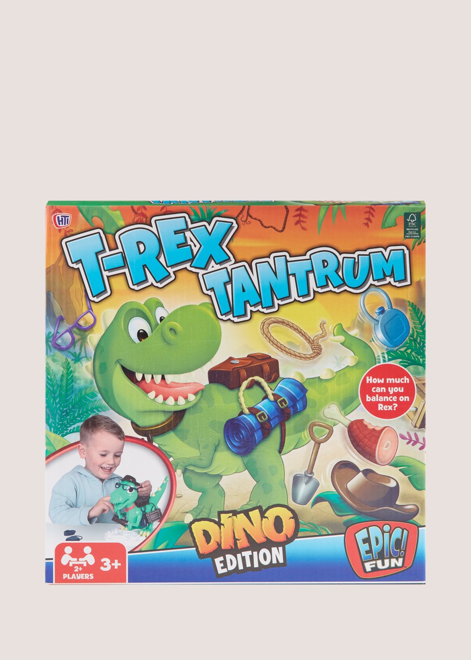 Kids T-Rex Tantrum Game