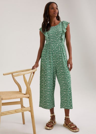 Green Leaf Jumpsuit