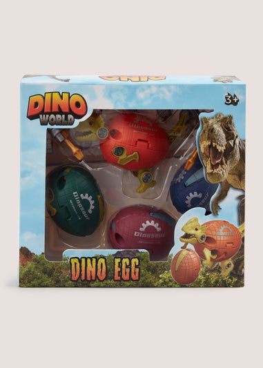 Kids Dino World Dinosaur Egg (5cm x 6cm x 12cm)