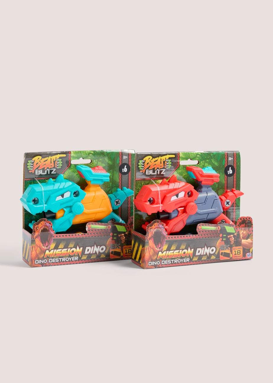 Kids Beast Blitz Mission Dino Dinosaur Destroyer (15cm x 4.5cm x 16.5cm)