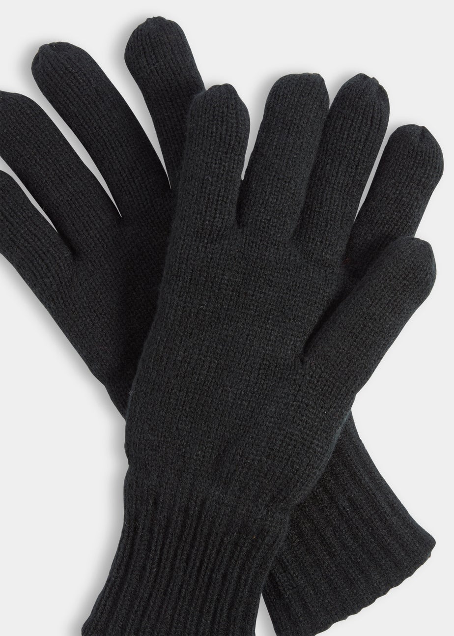 Heat Holders Black Gloves