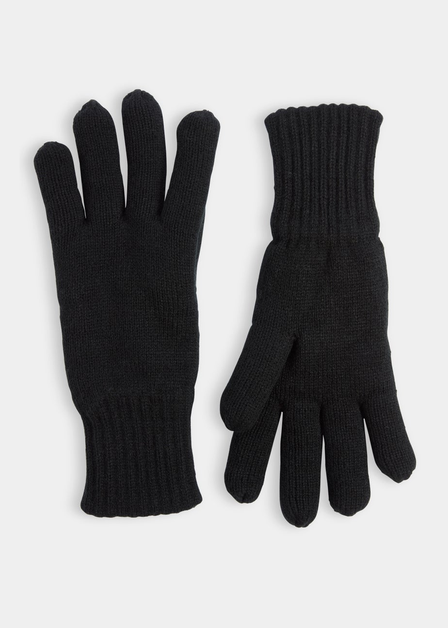 Heat Holders Black Gloves