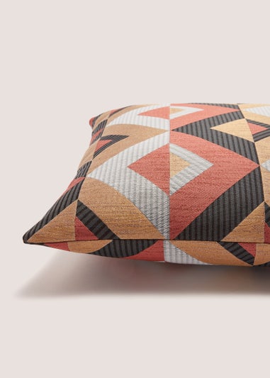 Multicoloured Diamond Cushion (43cm x 43cm)