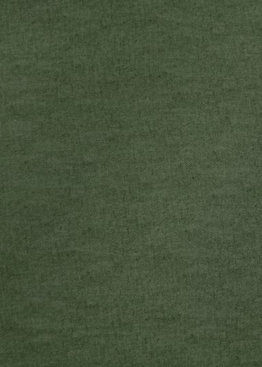 Fusion Sorbonne Bottle Green Eyelet Curtains