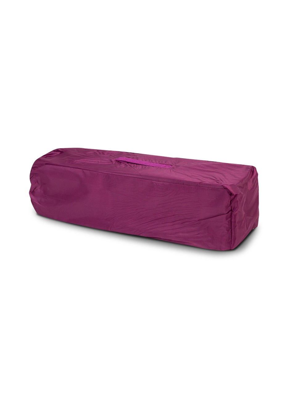 Red Kite Sleeptight Travel Cot Raspberry (70cm x 99cm x 70cm)
