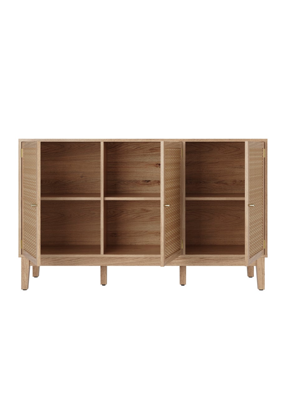 LPD Furniture Bordeaux Large Sideboard (782x394x1282mm)