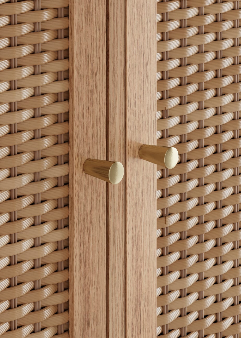 LPD Furniture Bordeaux Large Sideboard (782x394x1282mm)