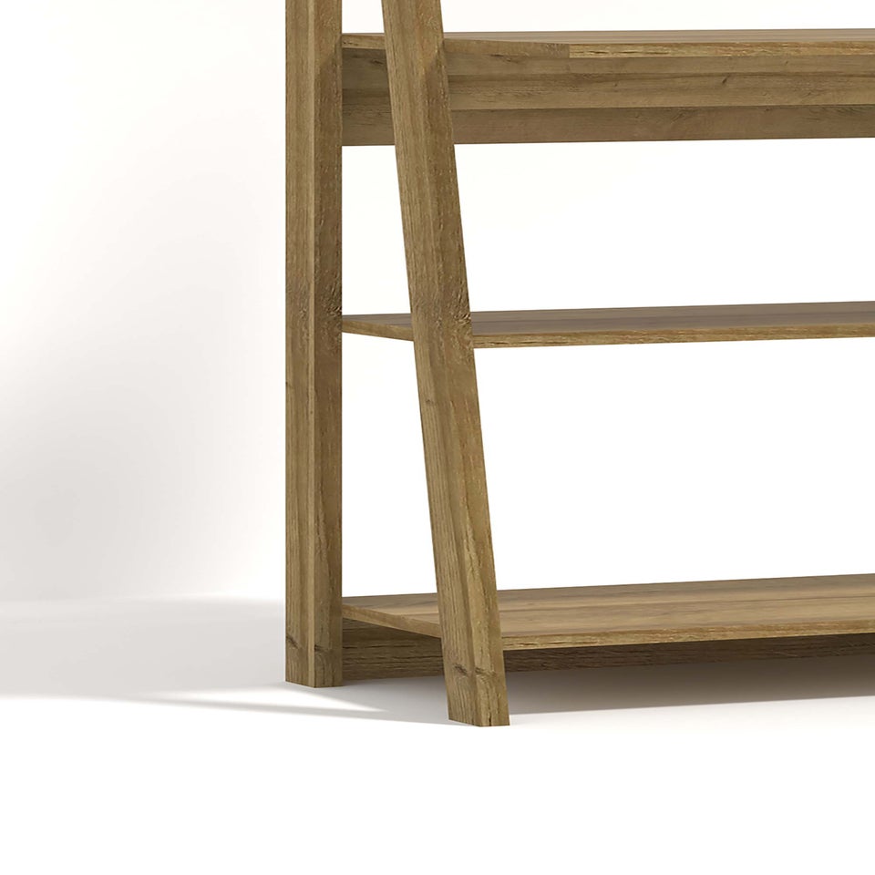 LPD Furniture Tiva Ladder Desk Oak (1754x500x840mm)