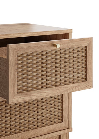 LPD Furniture Bordeaux Bedside Cabinet (587x355x400mm)