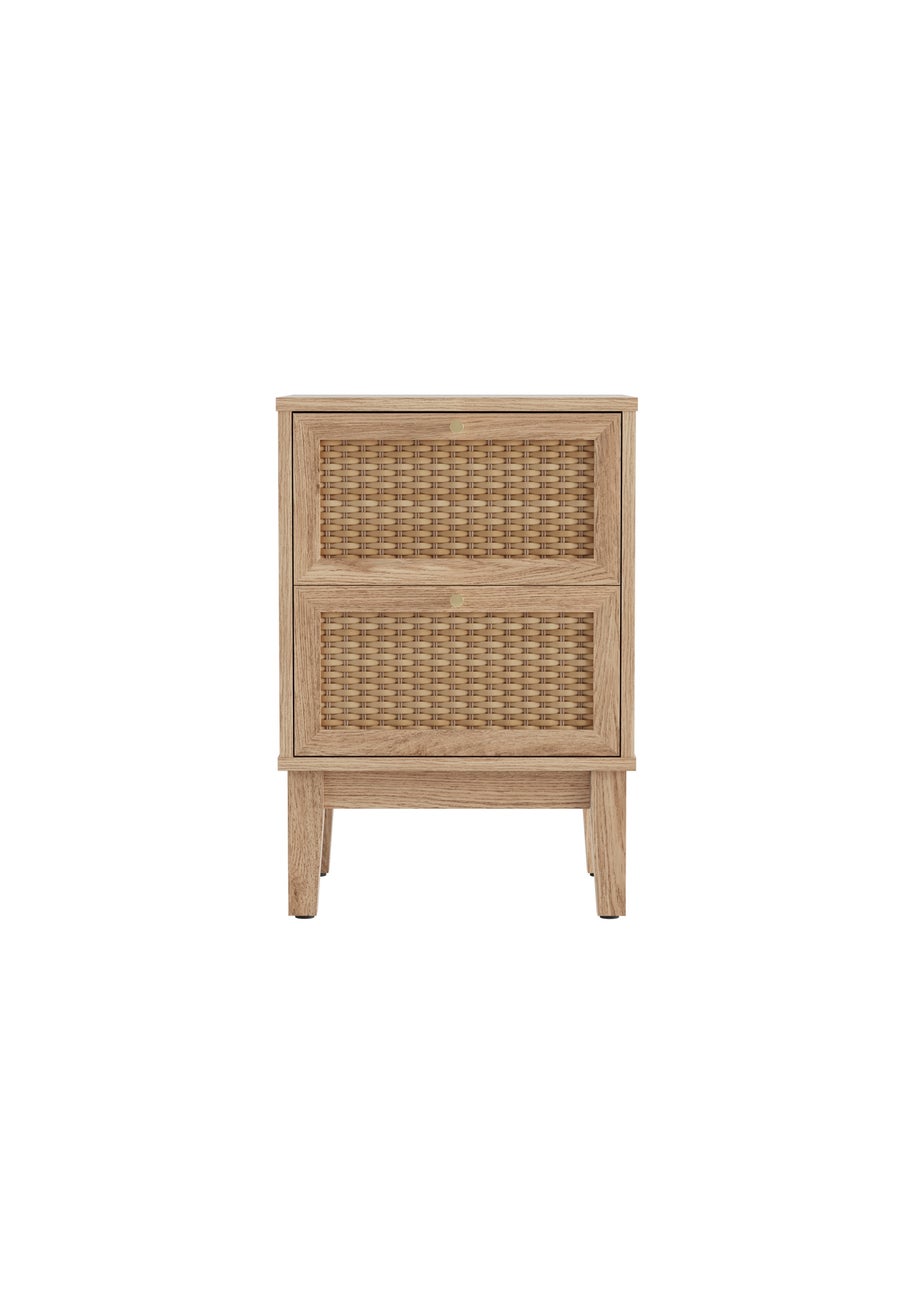 LPD Furniture Bordeaux Bedside Cabinet (587x355x400mm)