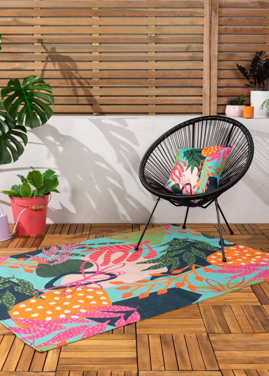 furn. Coralina Washable Outdoor/Indoor Rug (120cm x 170cm)