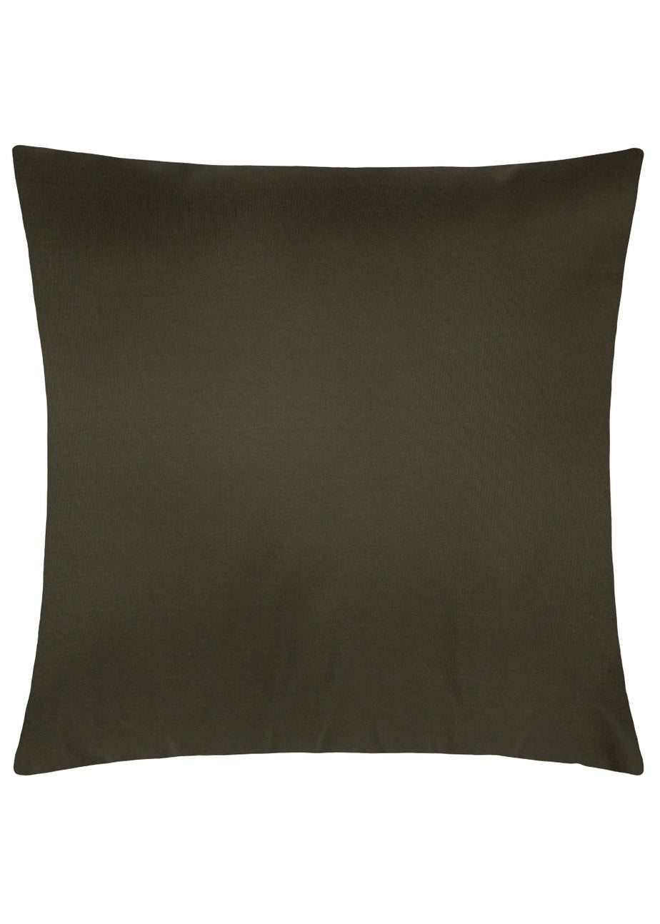 Evans Lichfield Grove Highland Cow Outdoor Filled Cushion (43cm x 43cm x 8cm)