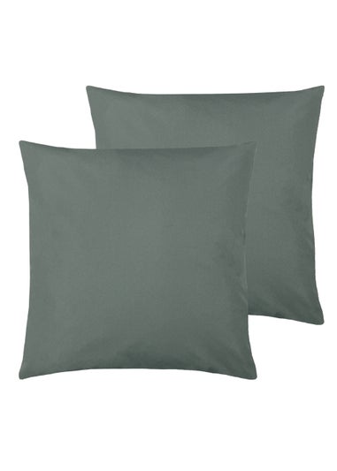 furn. Plain Reversible Outdoor Filled Cushion Twin Pack (43cm x 43cm x 8cm)