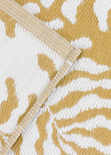 furn. Tocorico Reversible Outdoor Rug (120cm x 180cm) Mustard