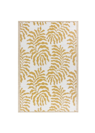 furn. Tocorico Reversible Outdoor Rug (120cm x 180cm) Mustard