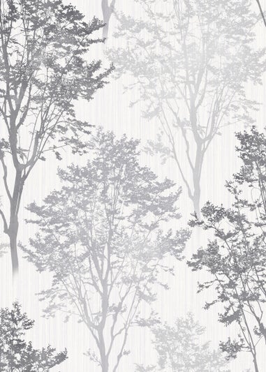 Arthouse Wildwood Mono Wallpaper
