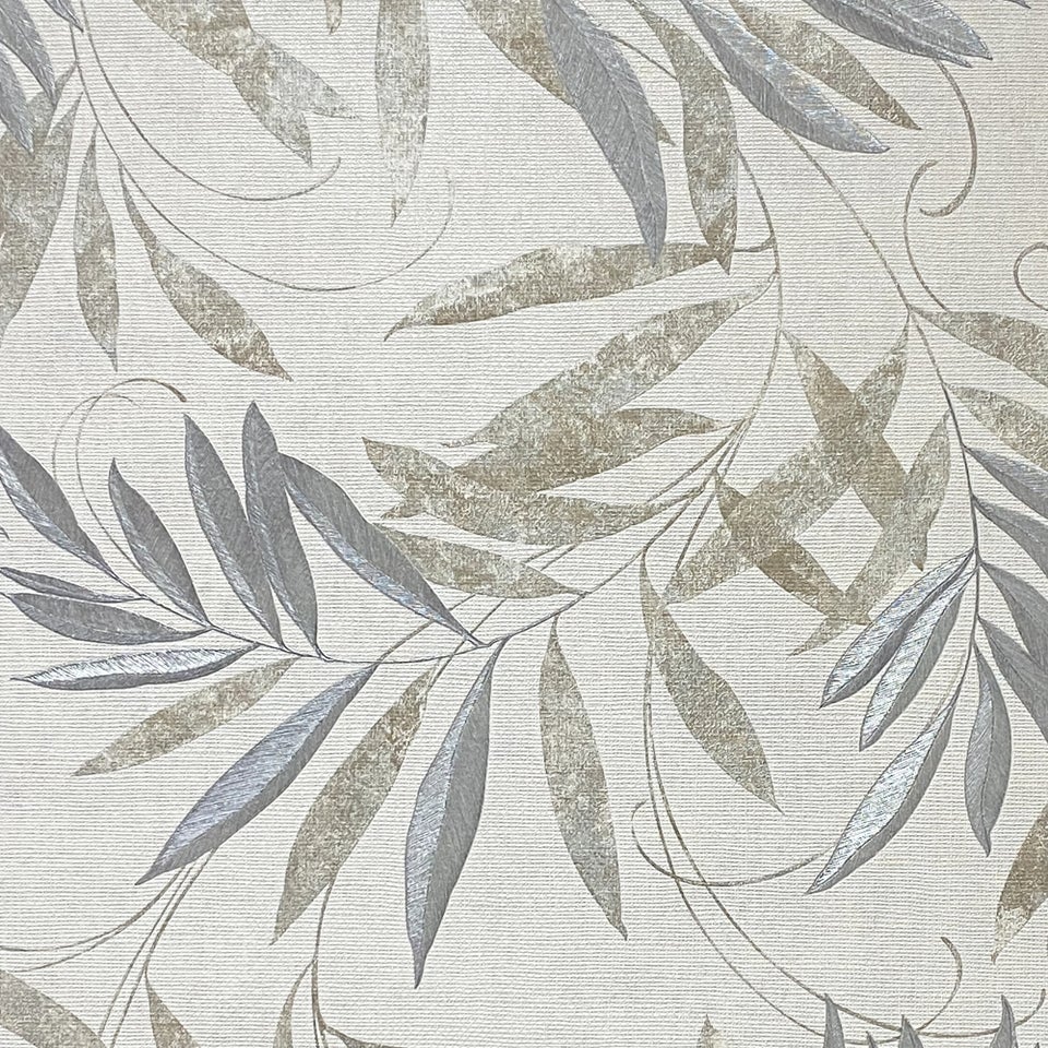 Arthouse Luxury Leaf Wallpaper