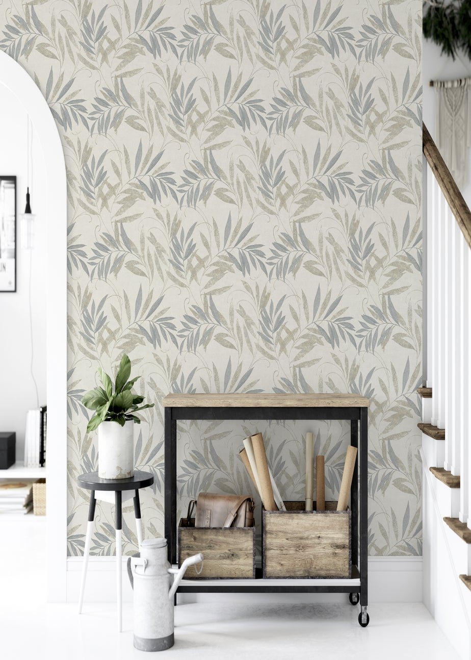 Arthouse Luxury Leaf Wallpaper
