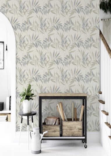 Arthouse Luxury Leaf Wallpaper