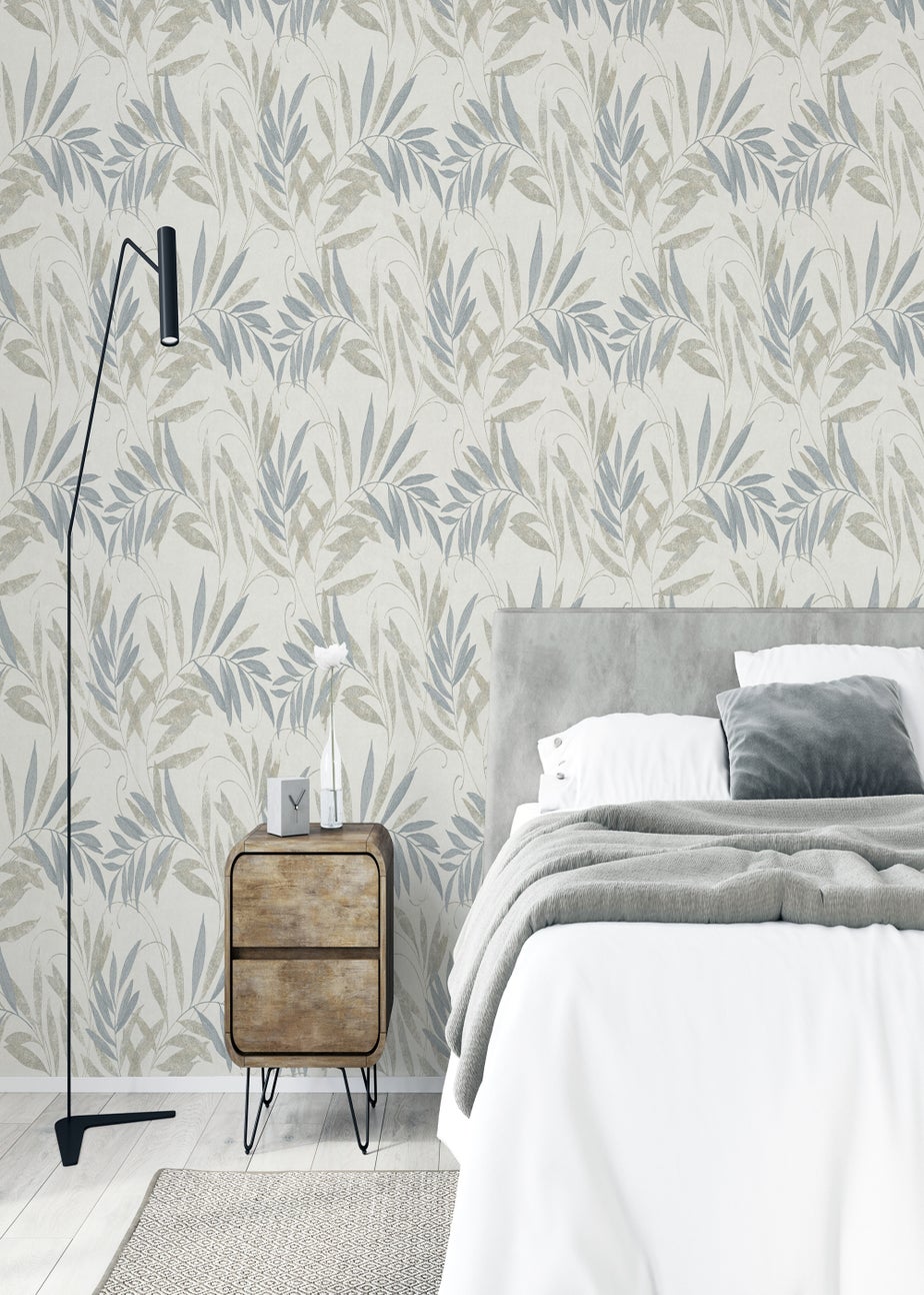 Arthouse Luxury Leaf Wallpaper