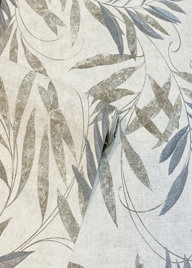 Arthouse Luxury Leaf Wallpaper