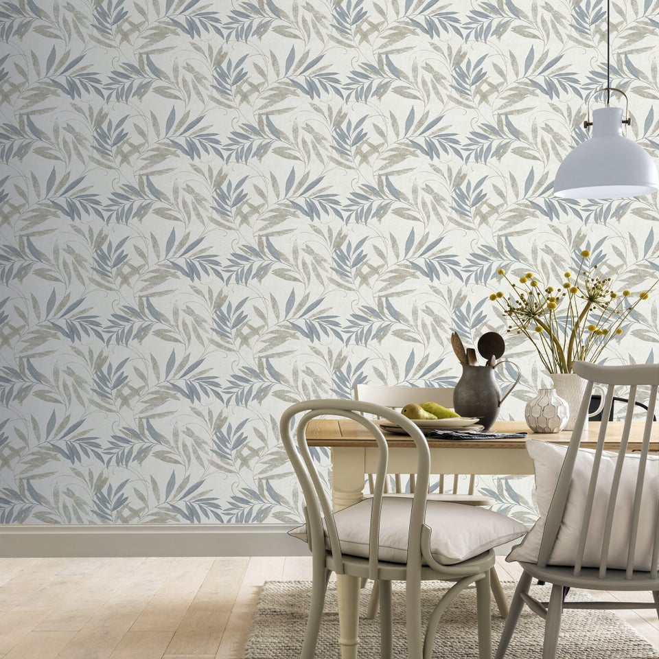 Arthouse Luxury Leaf Wallpaper