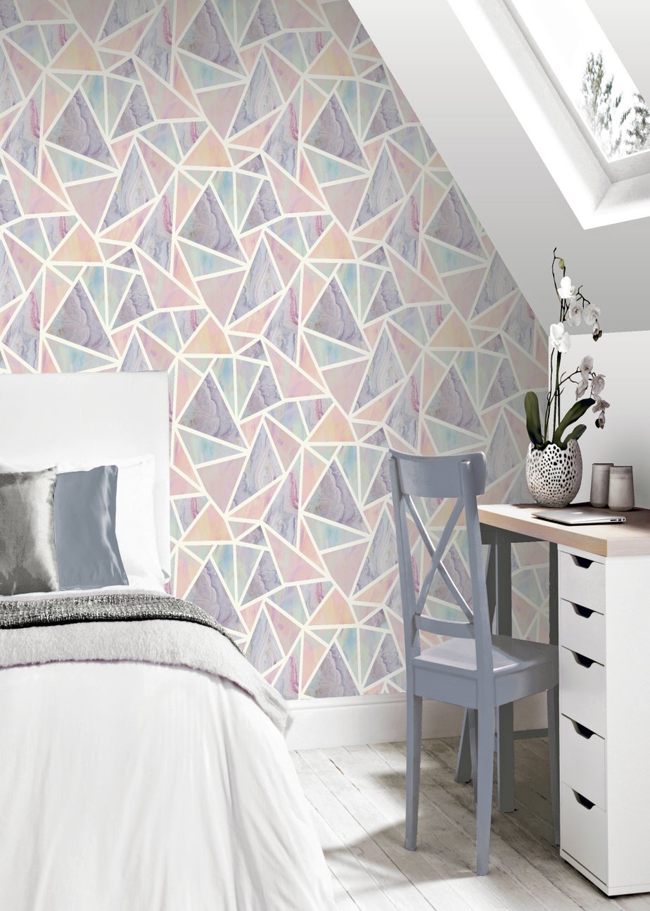 Arthouse Pastel Geo Wallpaper