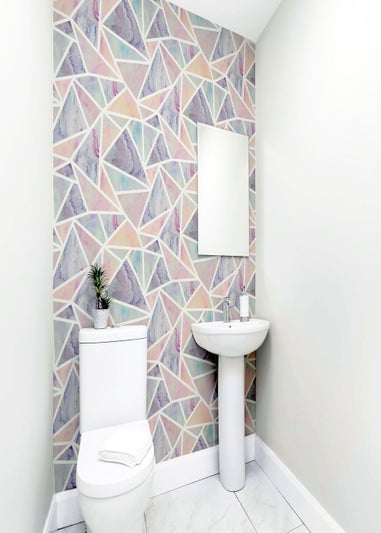 Arthouse Pastel Geo Wallpaper