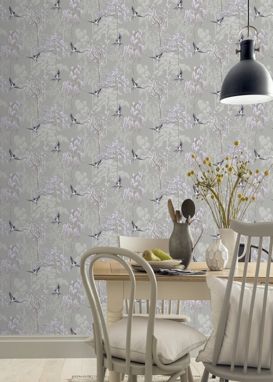 Arthouse Japanese Garden Wallpaper