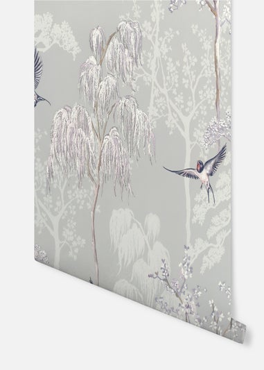 Arthouse Japanese Garden Wallpaper
