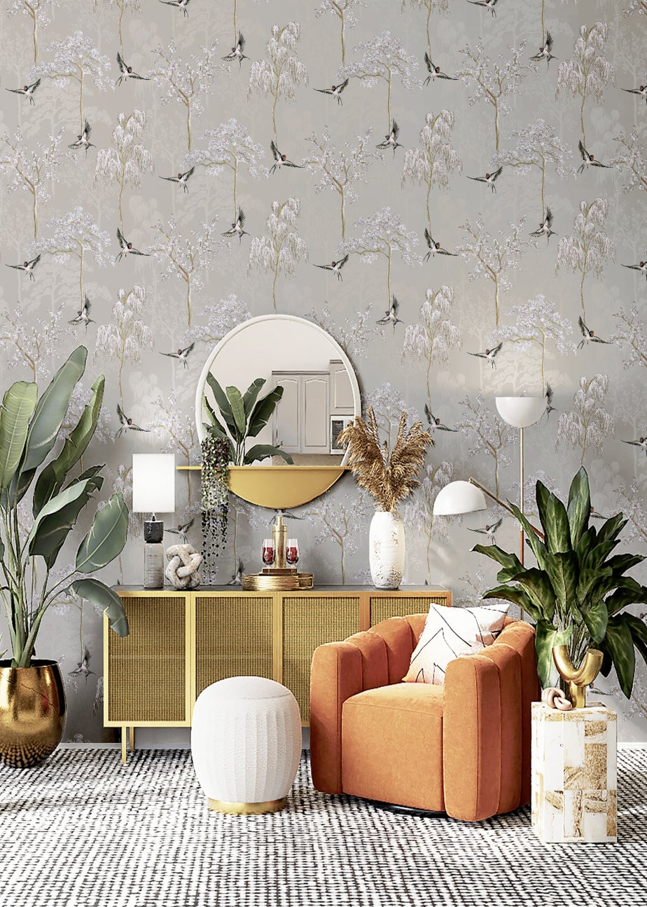 Arthouse Japanese Garden Wallpaper