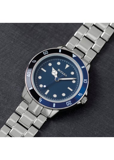 Kids Tikkers Silver Chain Link Watch