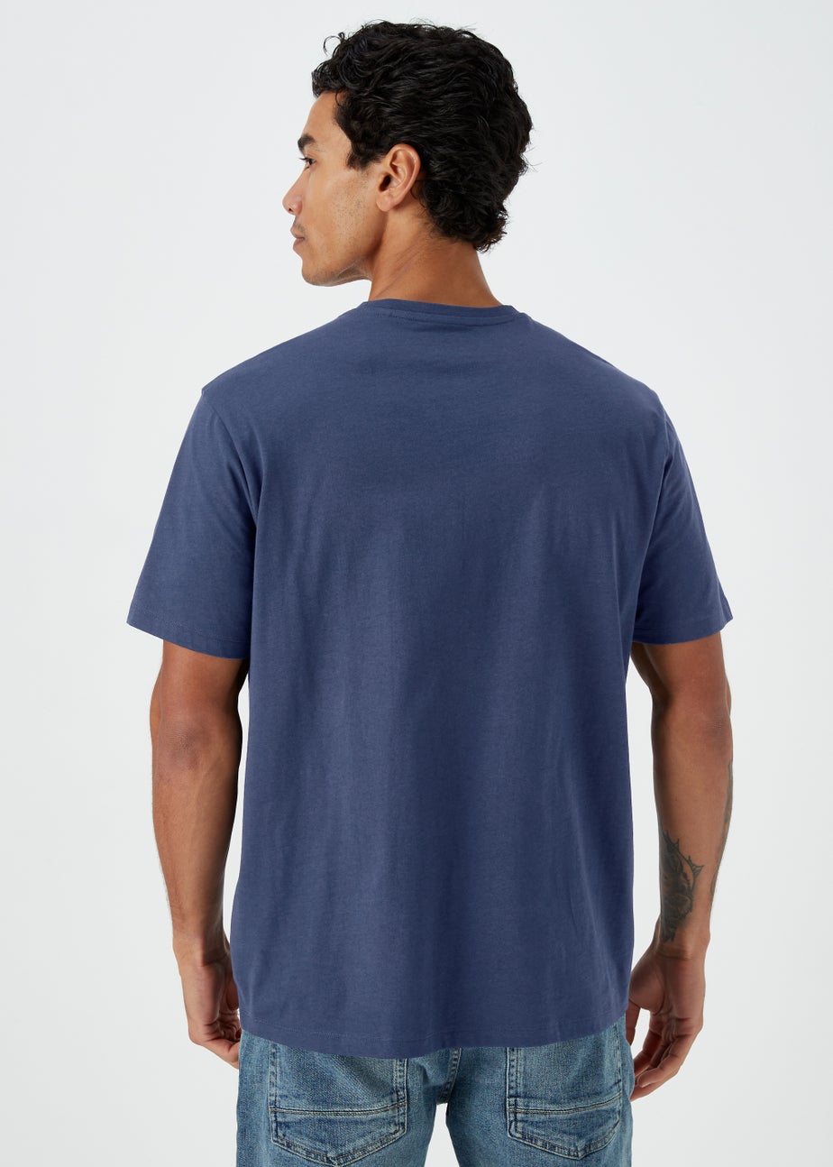 Navy Star Wars Print T-Shirt