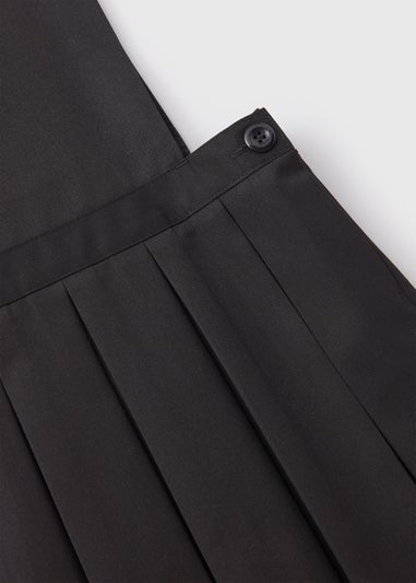 Girls Black School Pinafore (3-16yrs)