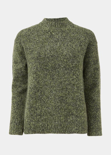 Green Twist Jumper