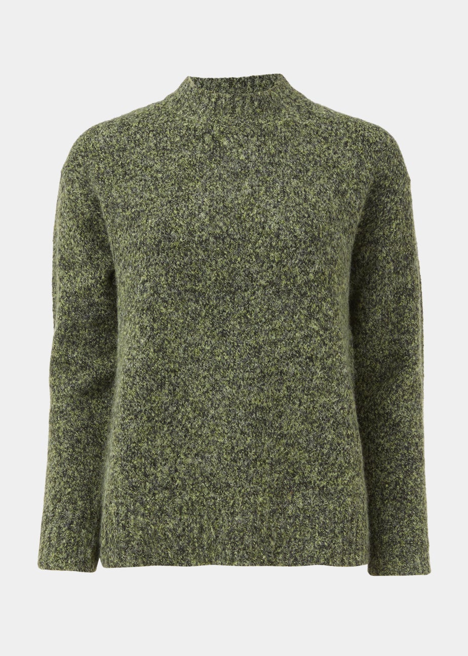 Green Twist Jumper