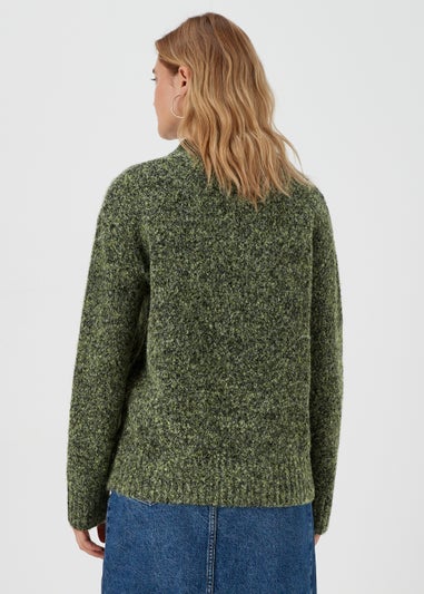 Green Twist Jumper