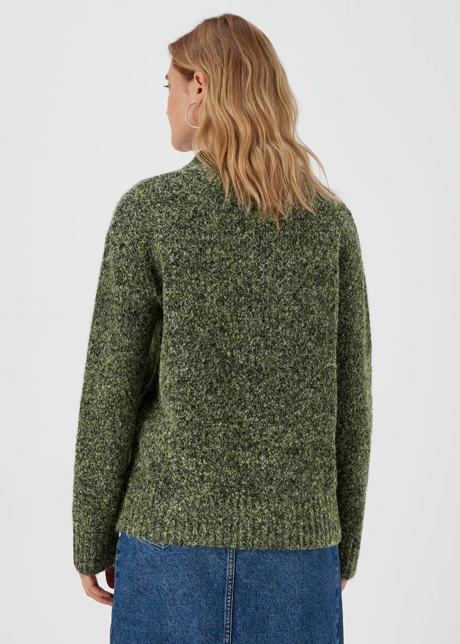 Green Twist Jumper