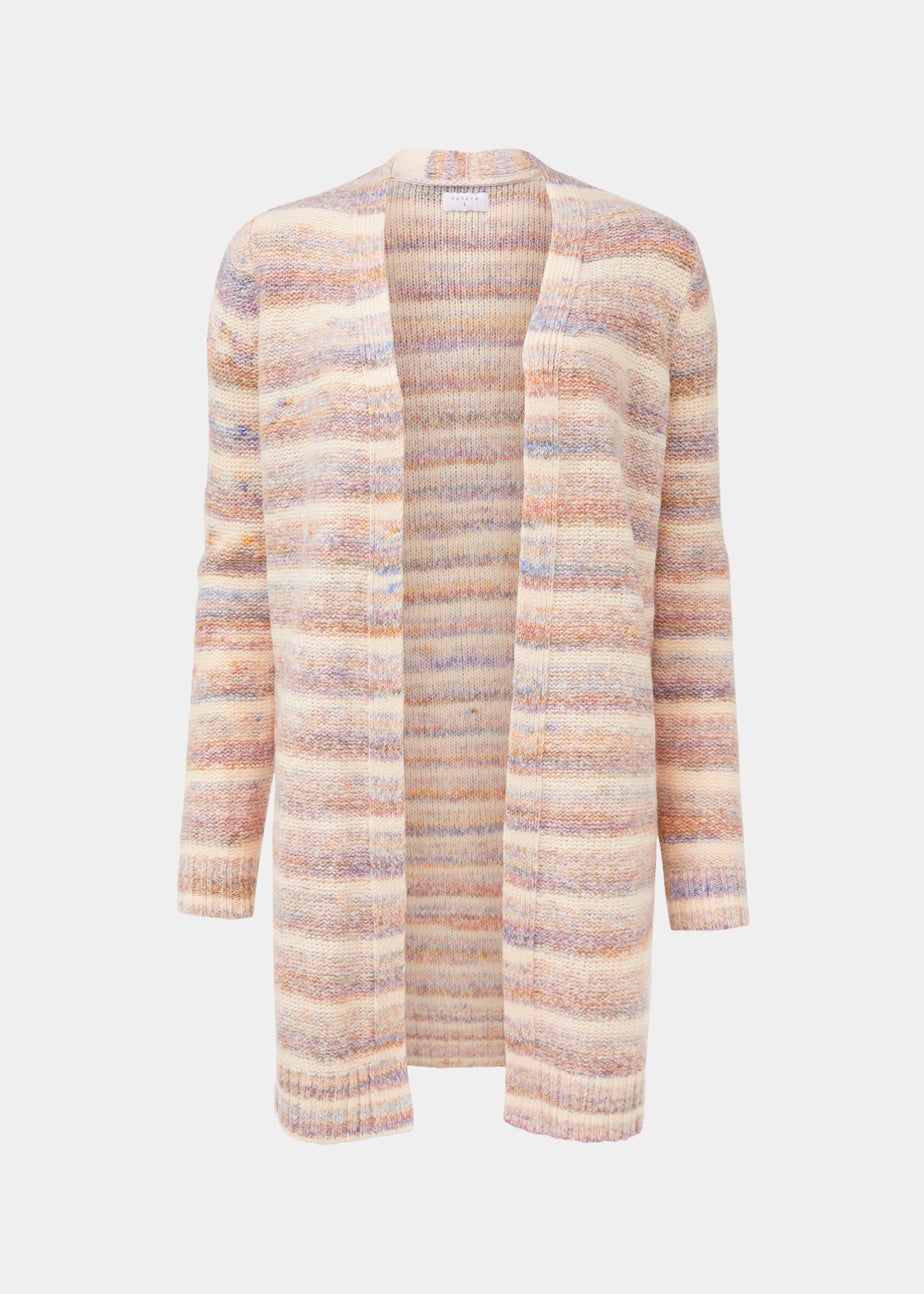 Multicoloured Yarn Cardigan